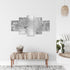 Wandbilder Wohnzimmer XXL Pusteblume Moderne Bild Gräser